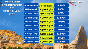 Rüya gibi bir Gap Turu
